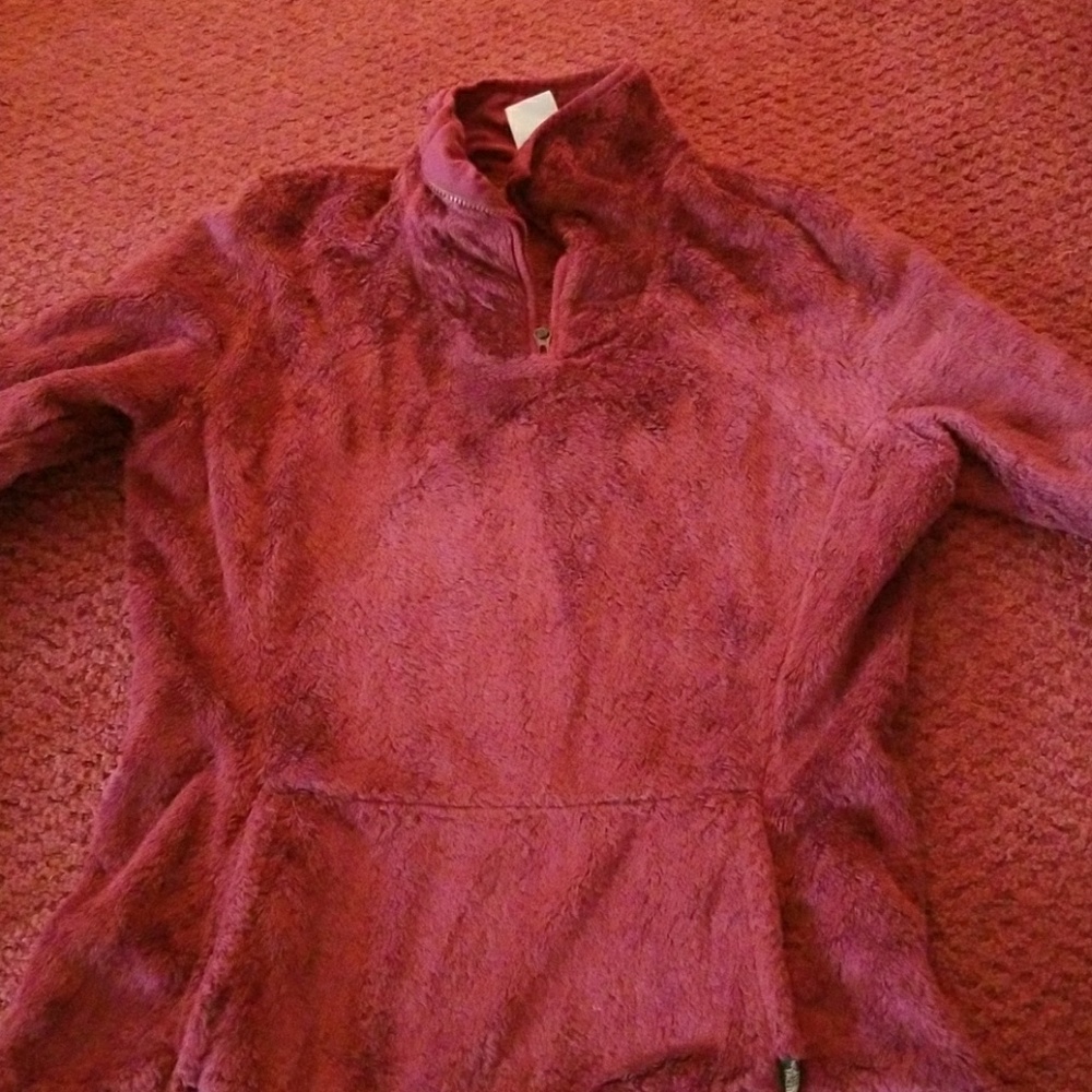North Face Super Soft 1/4 zip fleece